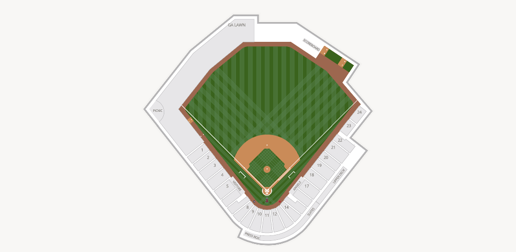Tempe Diablo Stadium Seating Chart