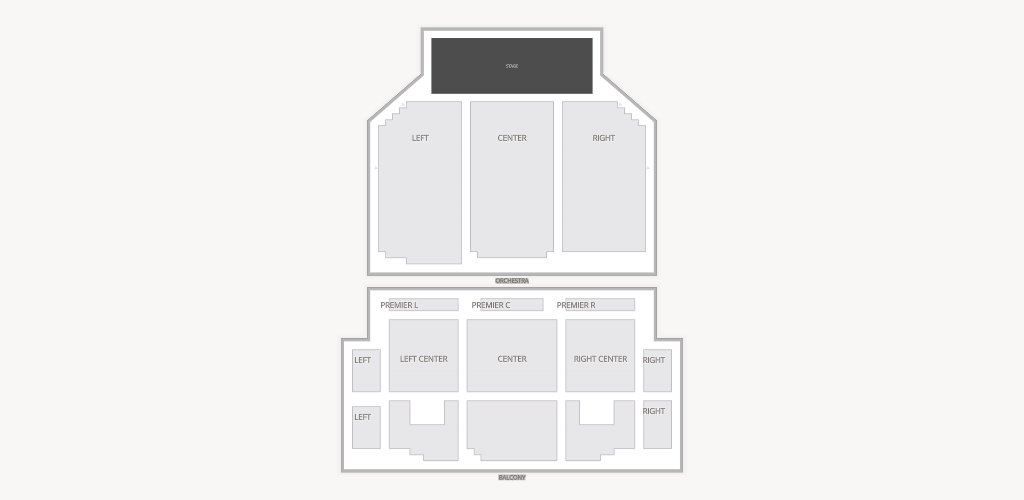 Temple Theatre - Saginaw Seating Chart