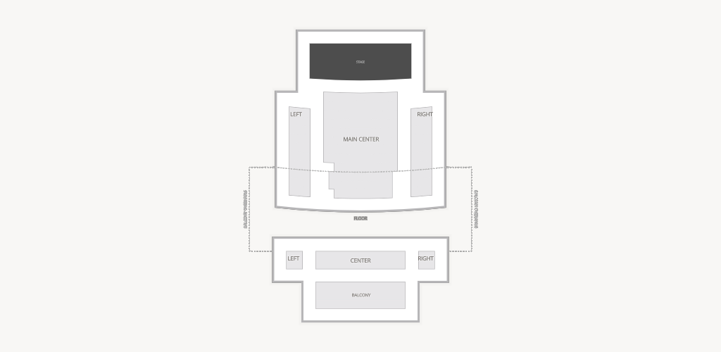 Temple Theatre - Sanford Seating Chart