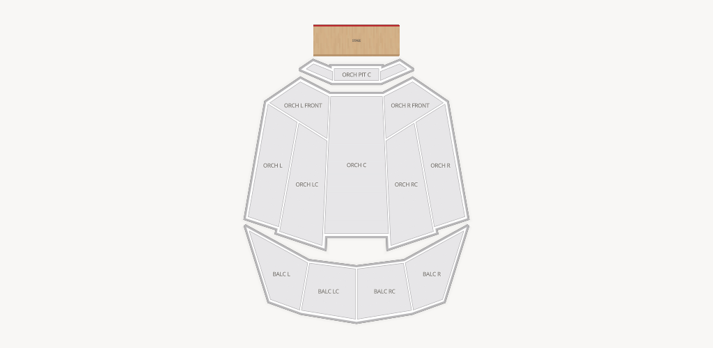 Tennessee Theatre Seating Chart