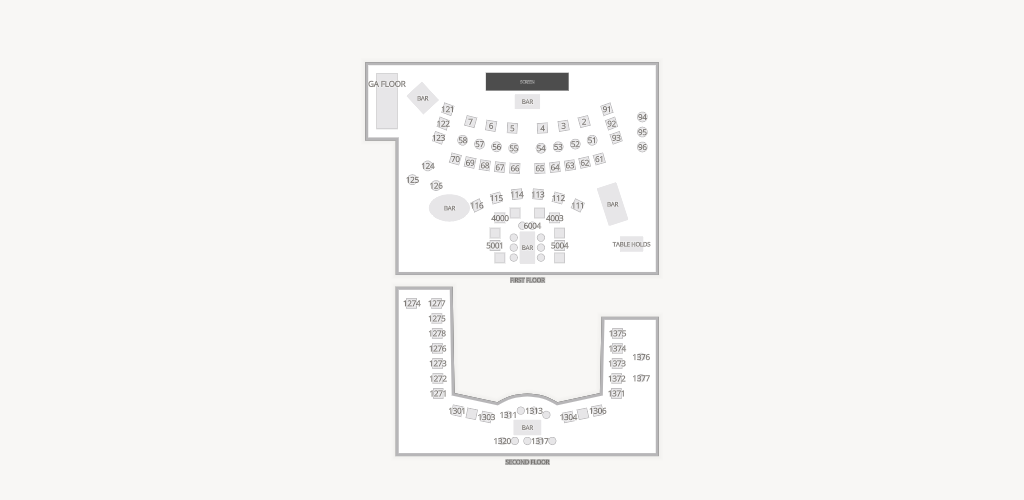 Texas Live! Seating Chart