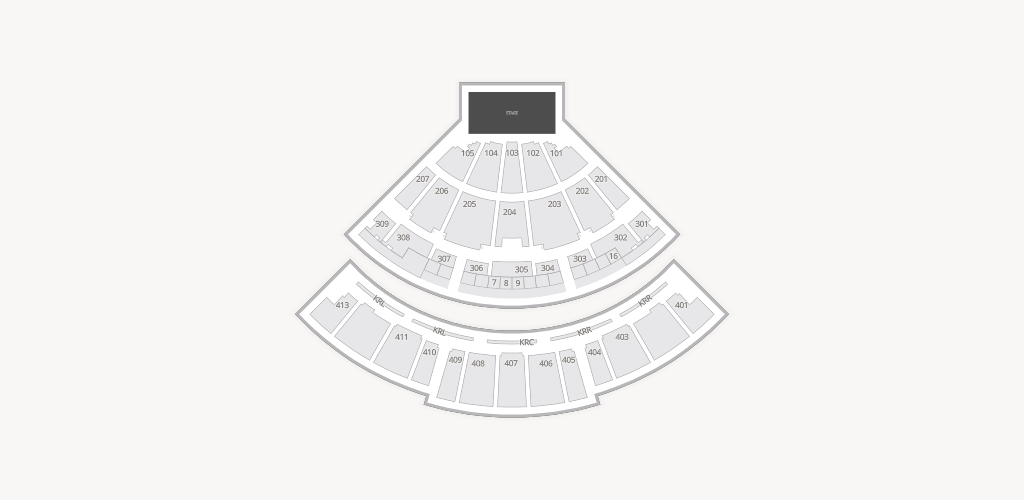 Texas Trust CU Theatre Seating Chart