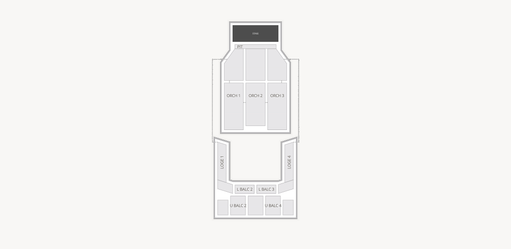 Thalia Mara Hall Seating Chart