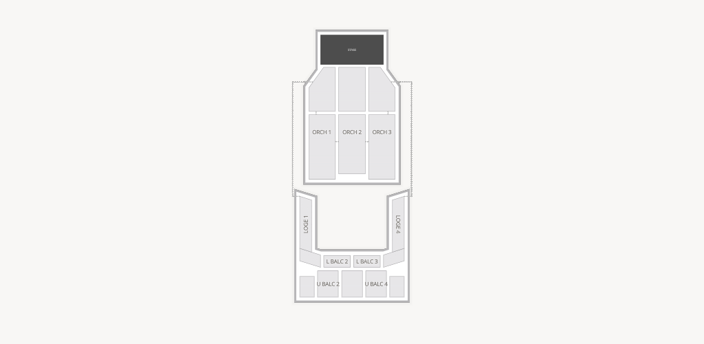 Thalia Mara Hall Seating Chart