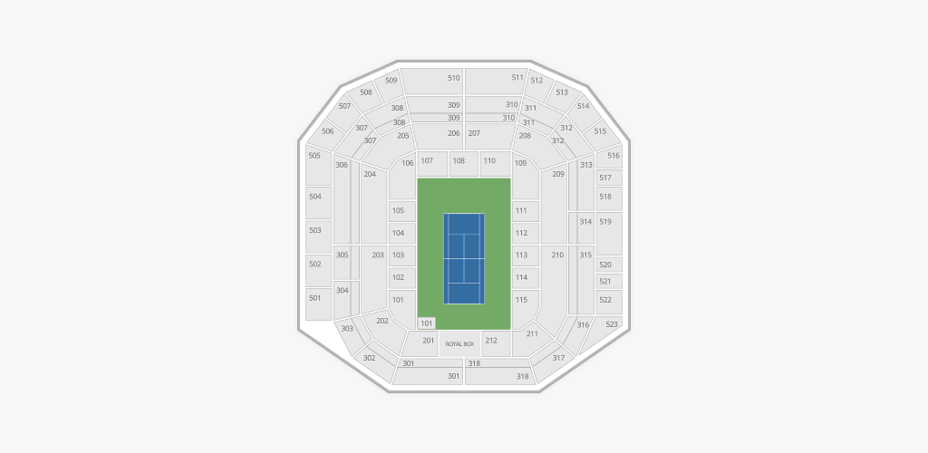 The All England Lawn Tennis & Croquet Club - Centre Court Seating Chart