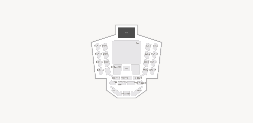 The Anthem - DC Seating Chart