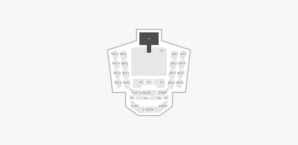 The Anthem - DC Seating Chart