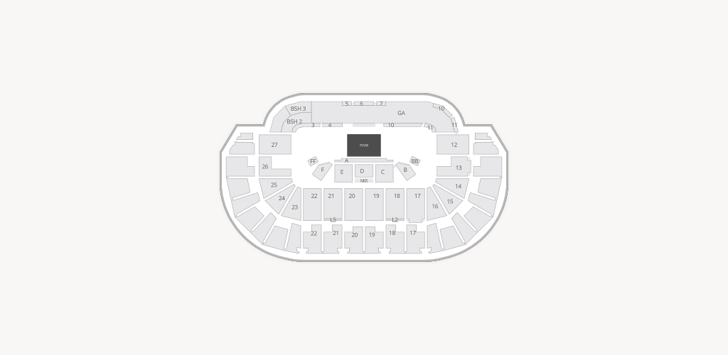 The Arena at TD Place Seating Chart