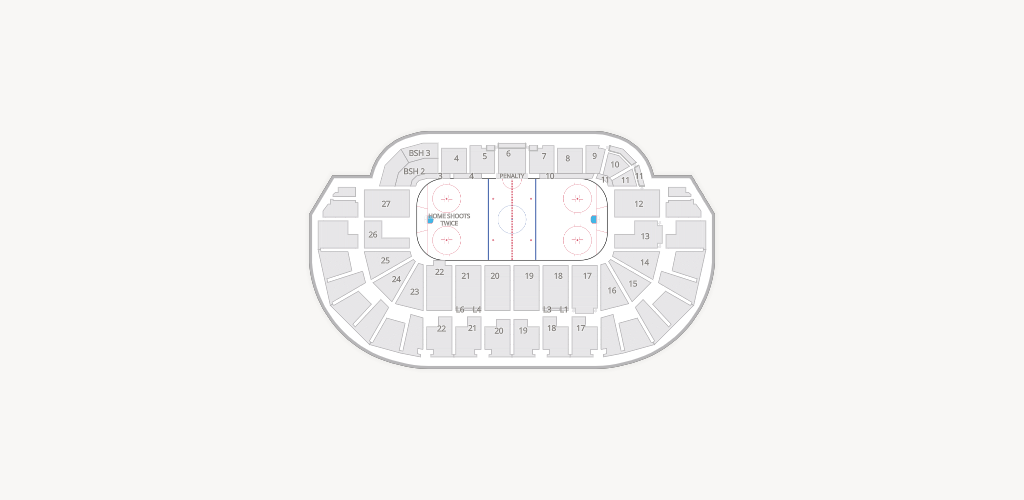 The Arena at TD Place Seating Chart