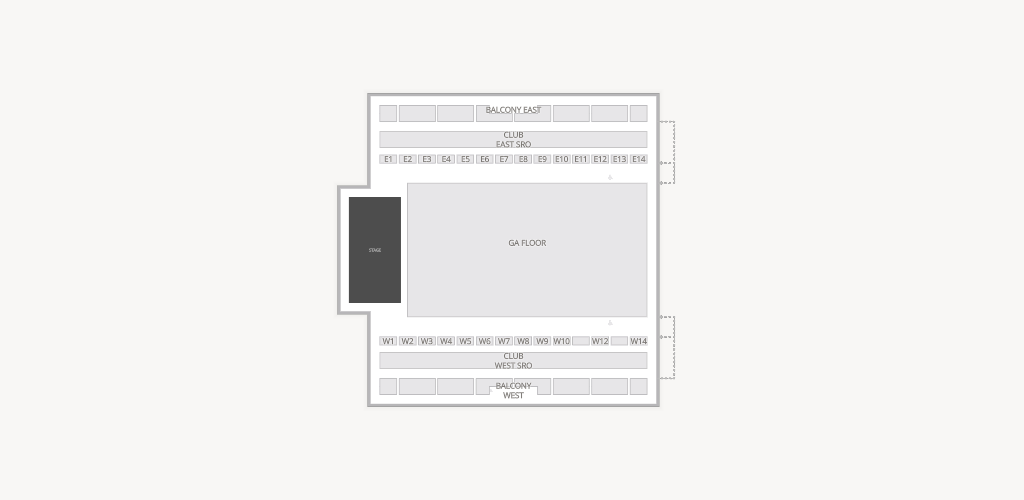The Armory - Minneapolis Seating Chart