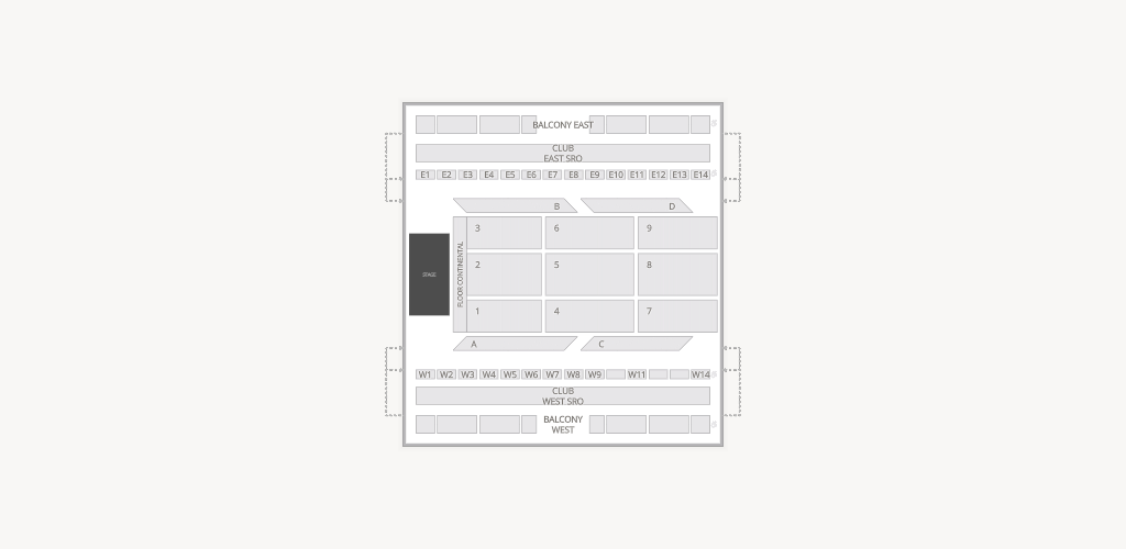 The Armory - Minneapolis Seating Chart