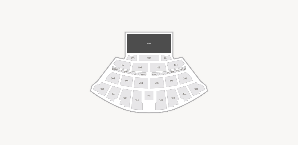 The Astro Theater - La Vista Seating Chart