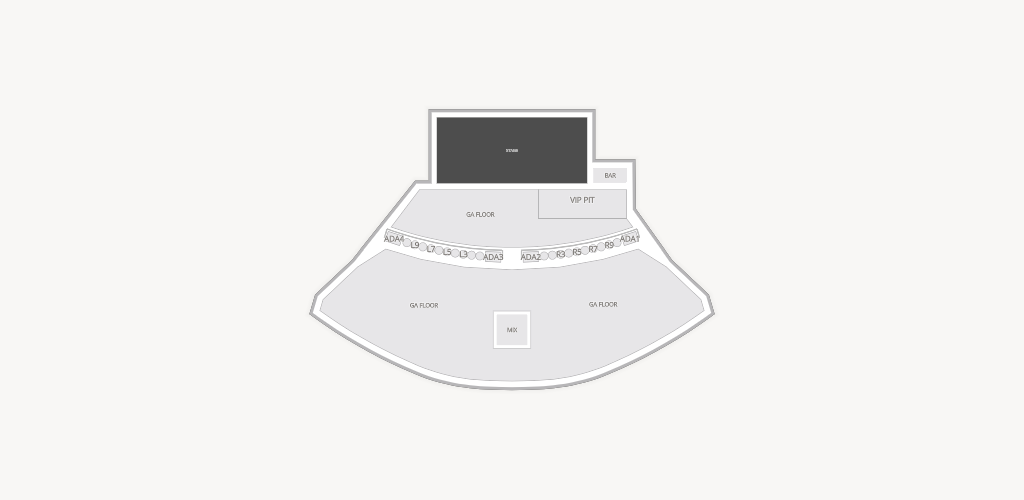 The Astro Theater - La Vista Seating Chart