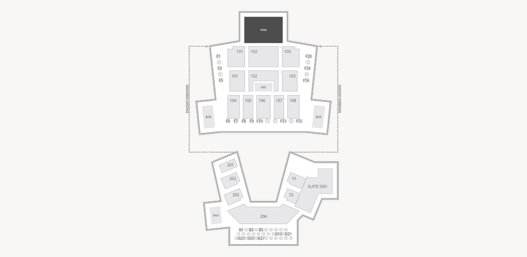 The Astro Theater - La Vista Seating Chart