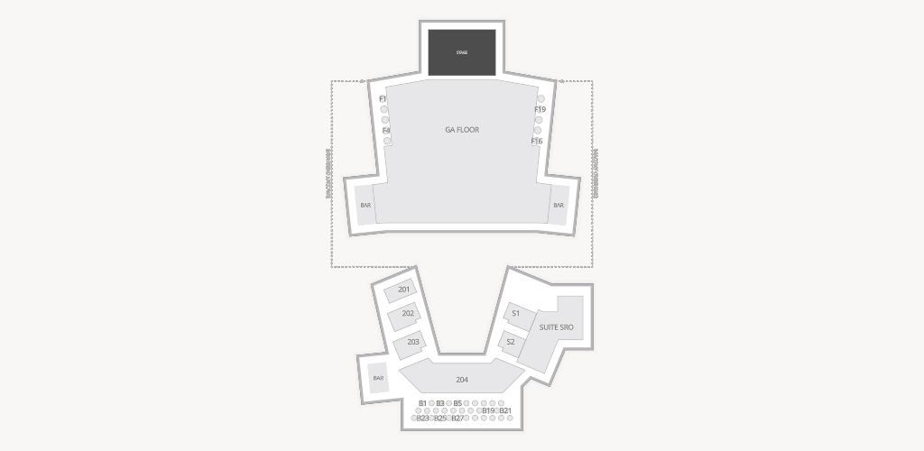 The Astro Theater - La Vista Seating Chart