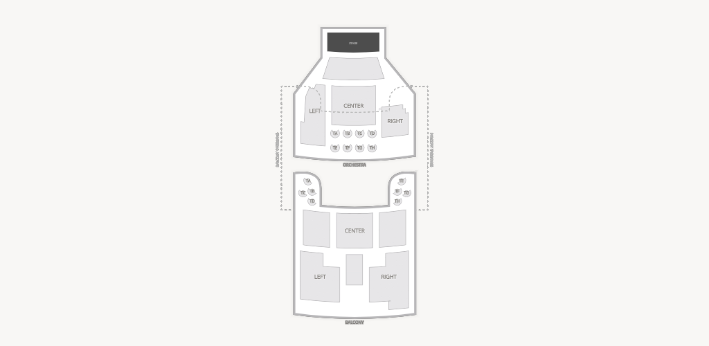 The Cabot Seating Chart