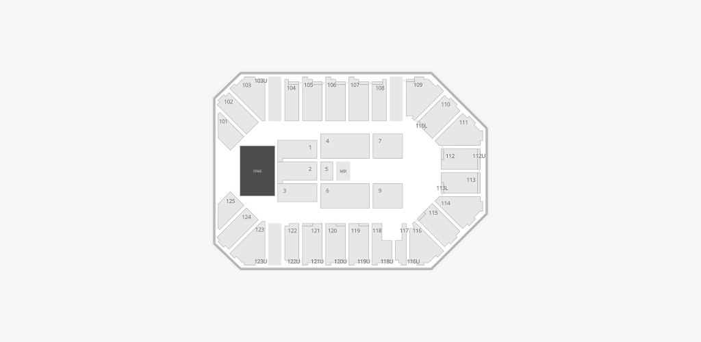 The Corbin Arena Seating Chart