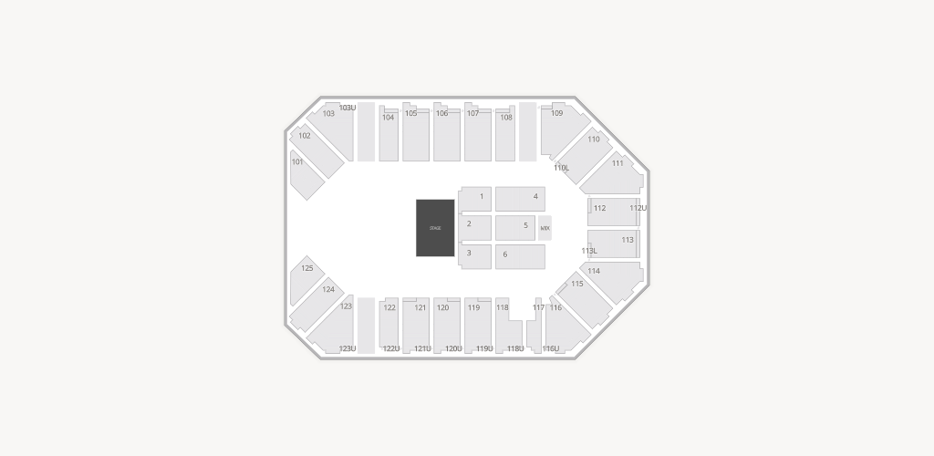 The Corbin Arena Seating Chart