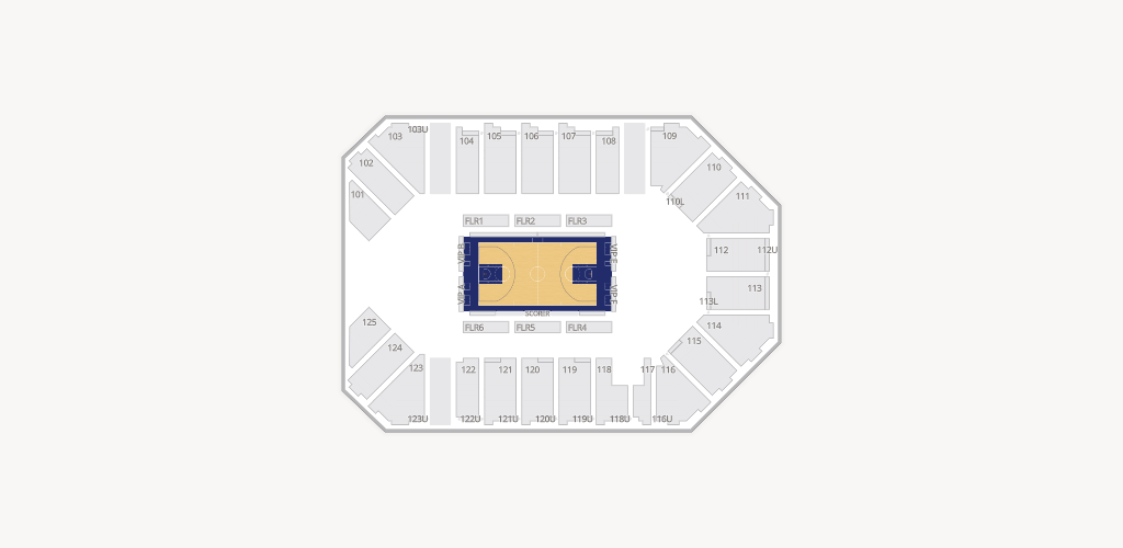 The Corbin Arena Seating Chart