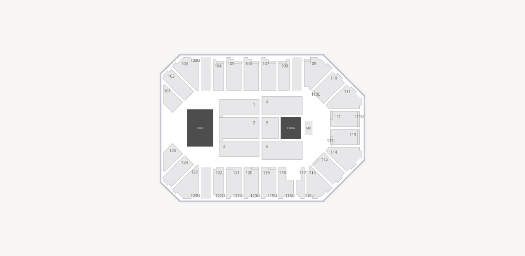 The Corbin Arena Seating Chart