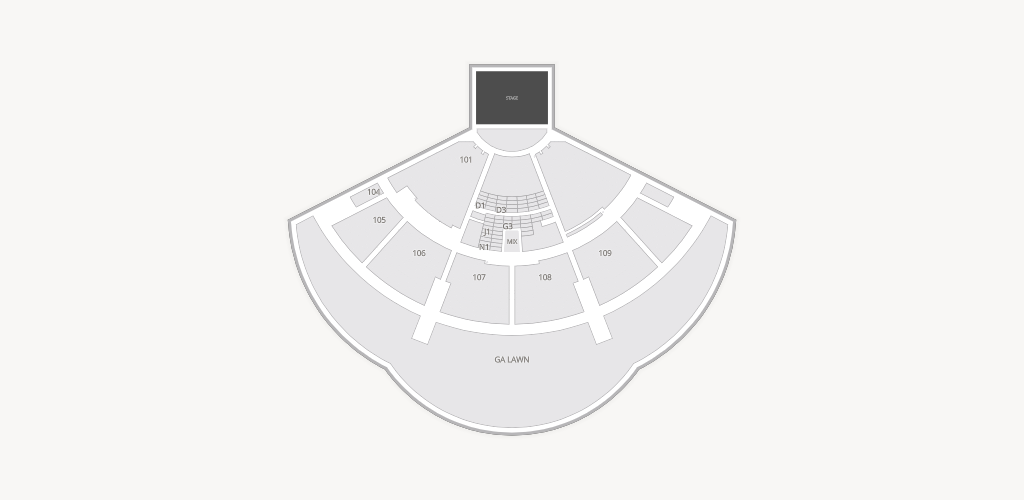 The Cynthia Woods Mitchell Pavilion presented by Huntsman Seating Chart