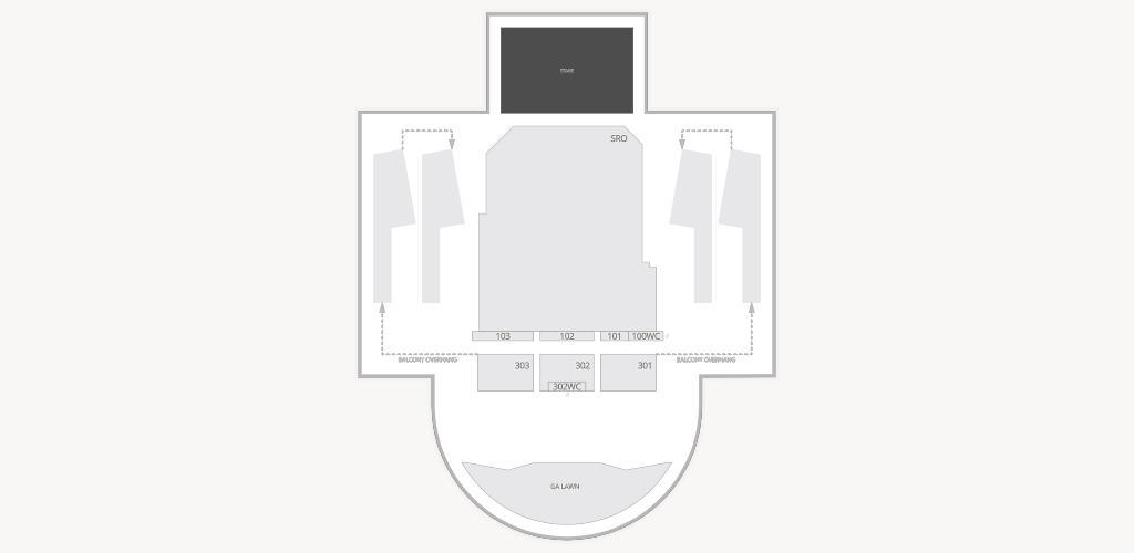 The Dome by Rutter Mills Seating Chart