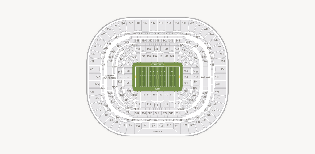 The Dome at America's Center Seating Chart
