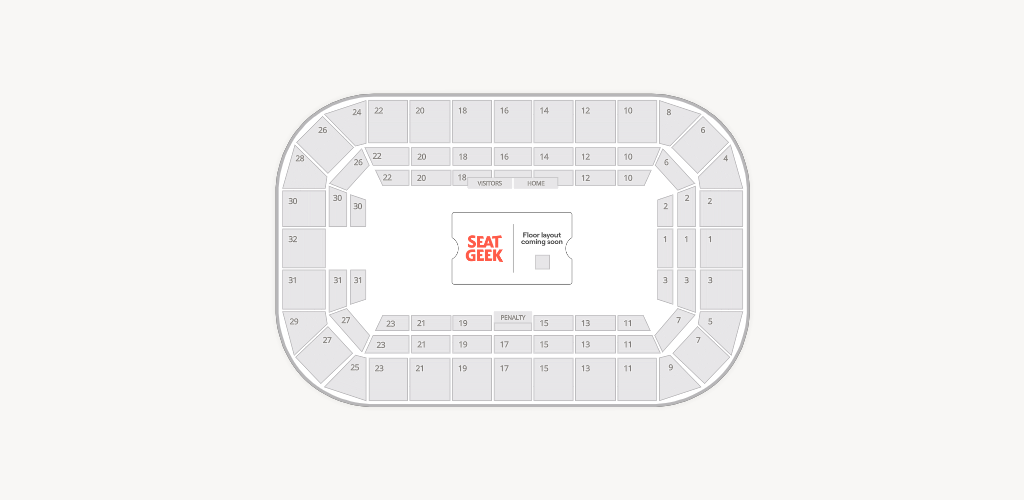 The Dow Event Center Seating Chart