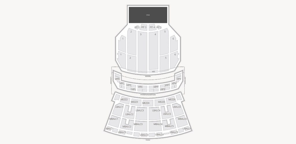 The Fabulous Fox Theatre - STL Seating Chart