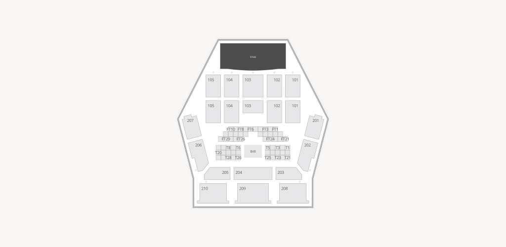 The Factory STL Seating Chart