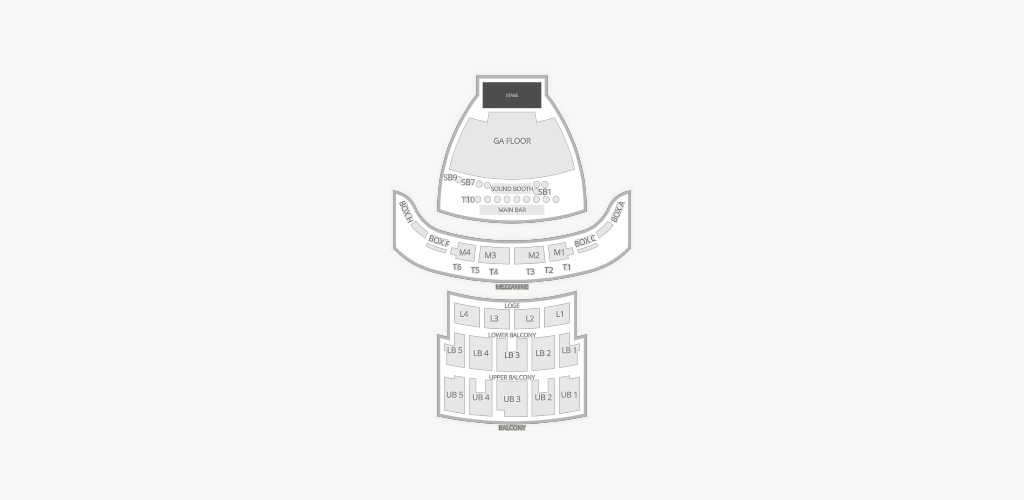 The Fillmore Detroit Seating Chart