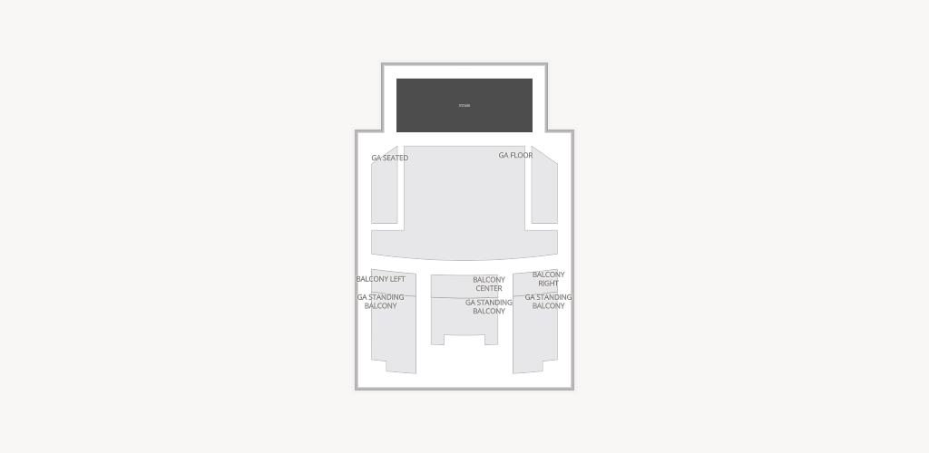 The Fonda Theatre Seating Chart