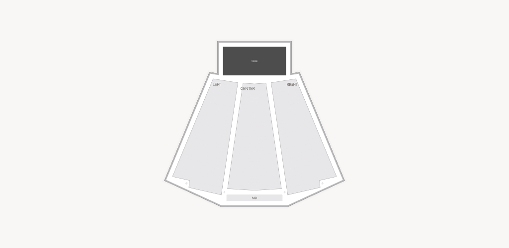 The Ford - Los Angeles Seating Chart