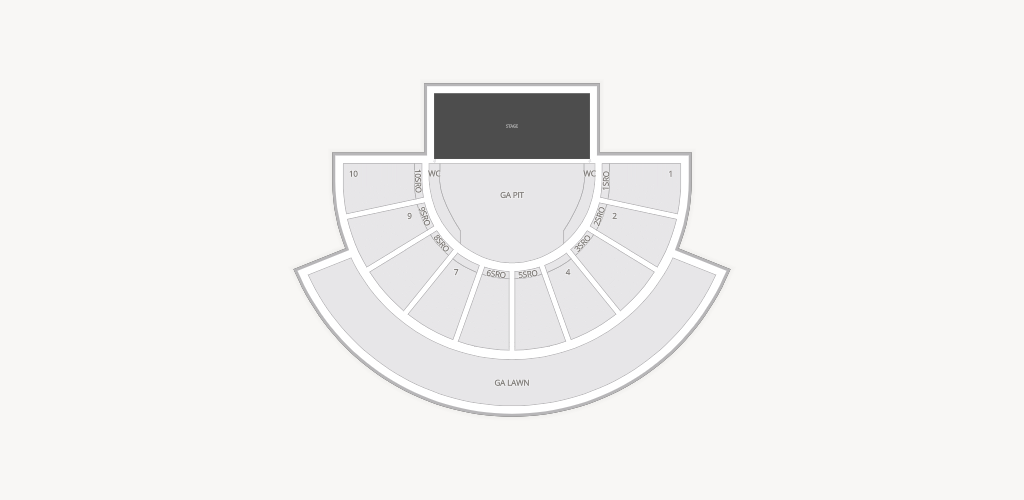 The Greek Theatre at U.C. Berkeley Seating Chart