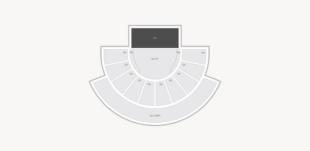 The Greek Theatre at U.C. Berkeley Seating Chart