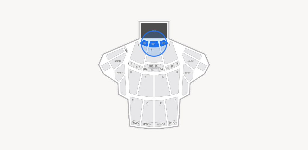 The Greek Theatre - Los Angeles Seating Chart