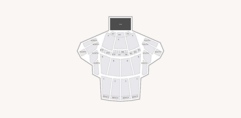 The Greek Theatre - Los Angeles Seating Chart