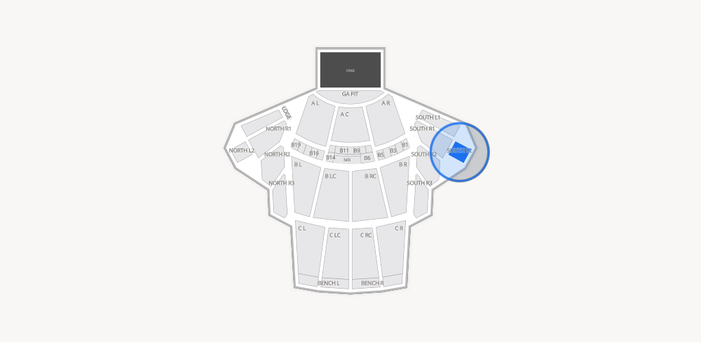 The Greek Theatre - Los Angeles Seating Chart