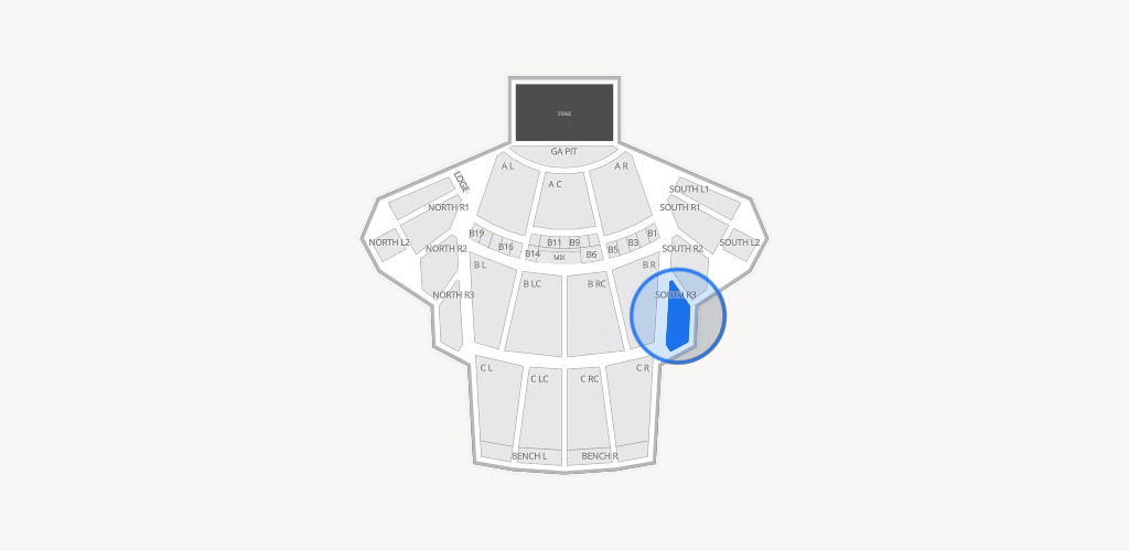 The Greek Theatre - Los Angeles Seating Chart