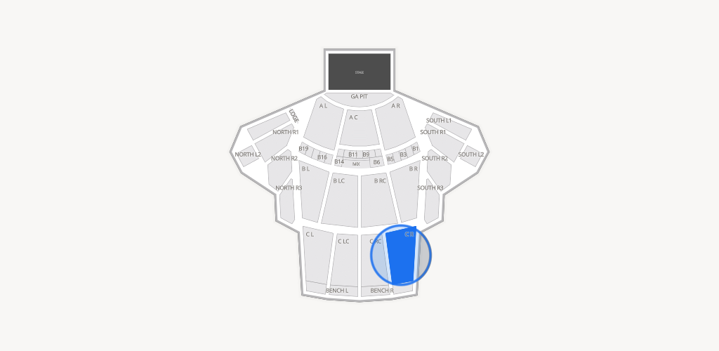 The Greek Theatre - Los Angeles Seating Chart