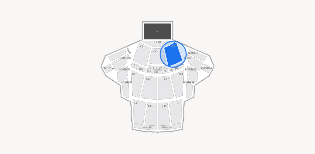The Greek Theatre - Los Angeles Seating Chart
