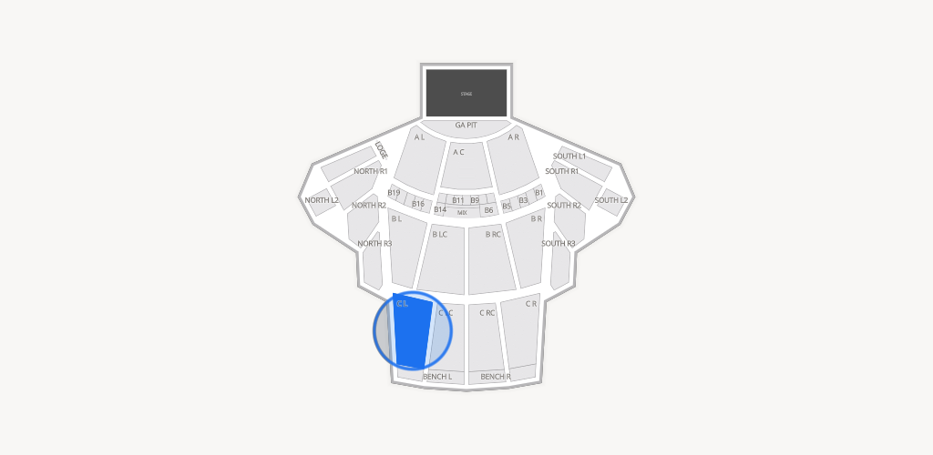 The Greek Theatre - Los Angeles Seating Chart