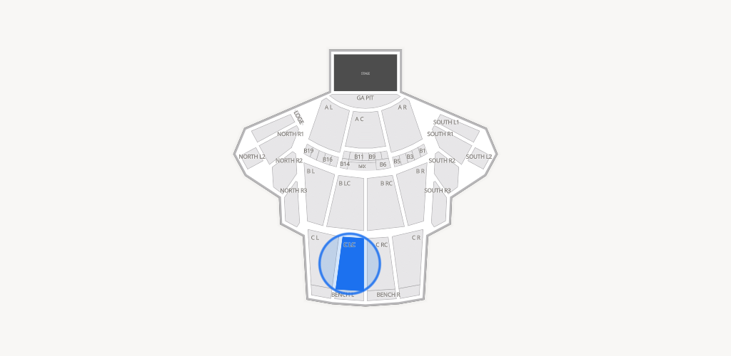 The Greek Theatre - Los Angeles Seating Chart