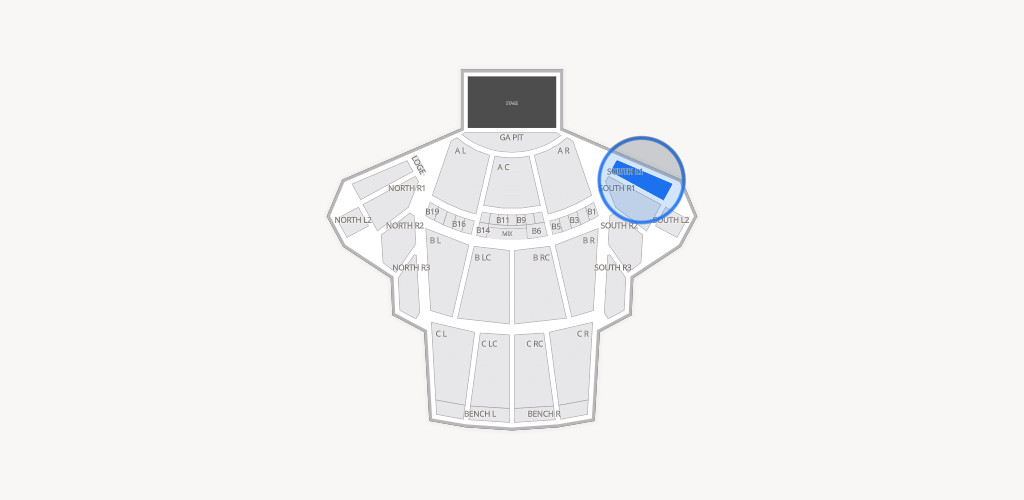 The Greek Theatre - Los Angeles Seating Chart