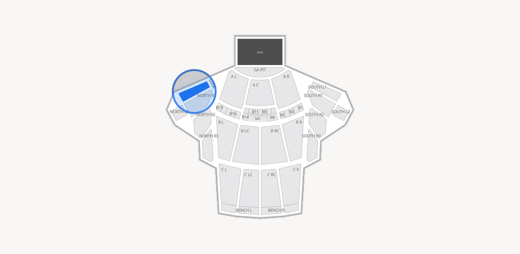 The Greek Theatre - Los Angeles Seating Chart