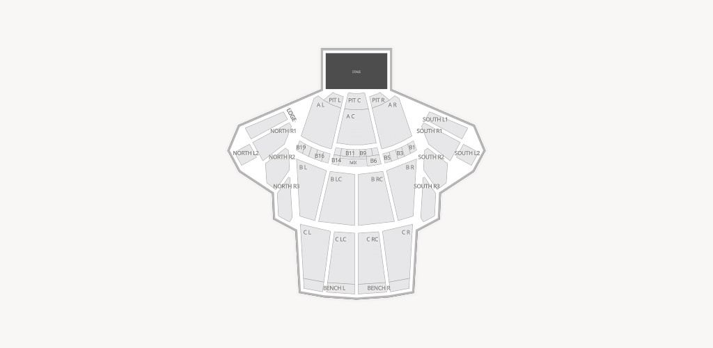 The Greek Theatre - Los Angeles Seating Chart