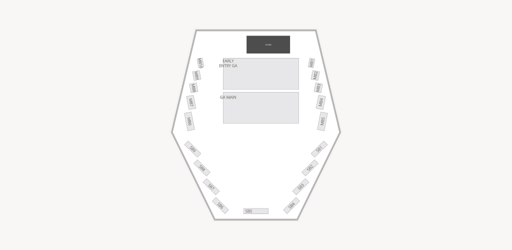 The HALL at Live! Seating Chart