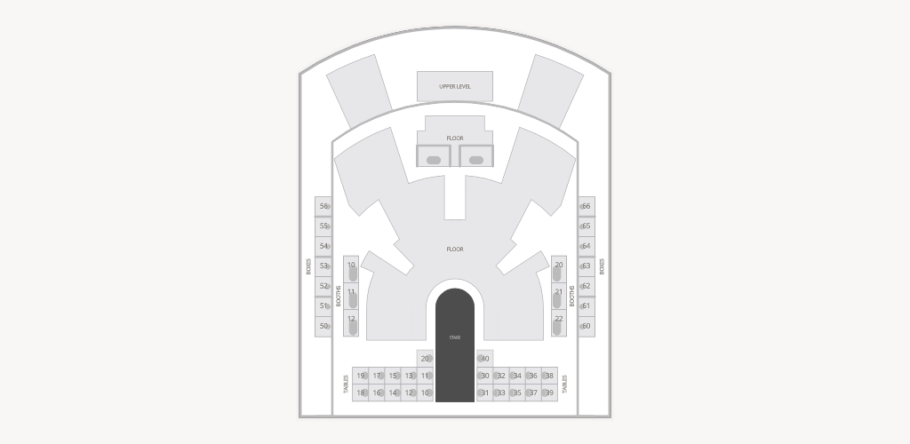 The Hook at Caesars Atlantic City Seating Chart