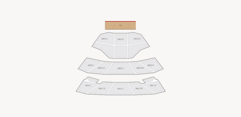 The Mansion Theatre Seating Chart