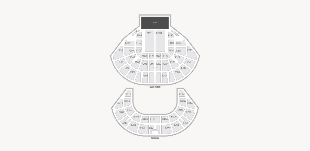 The Masonic Temple Theatre - Detroit Seating Chart